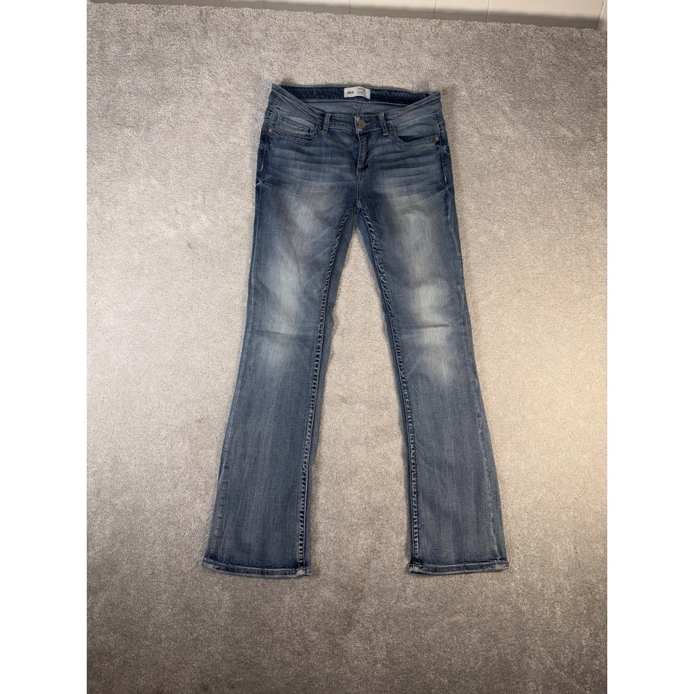BKE Denim Payton Bootcut Jeans Size 26x31.5 Medium Wash Low Rise Y2K Stretching